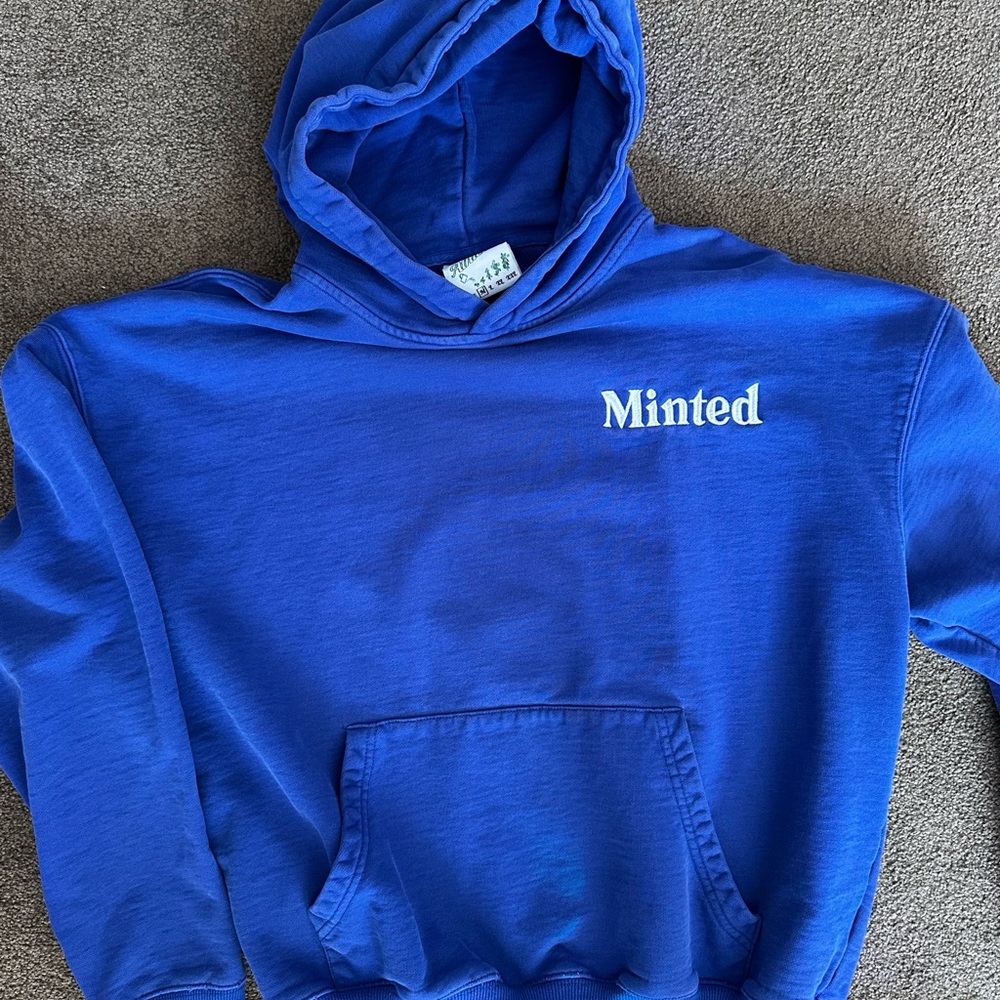 Minted New York Run Club Blue Hoodie